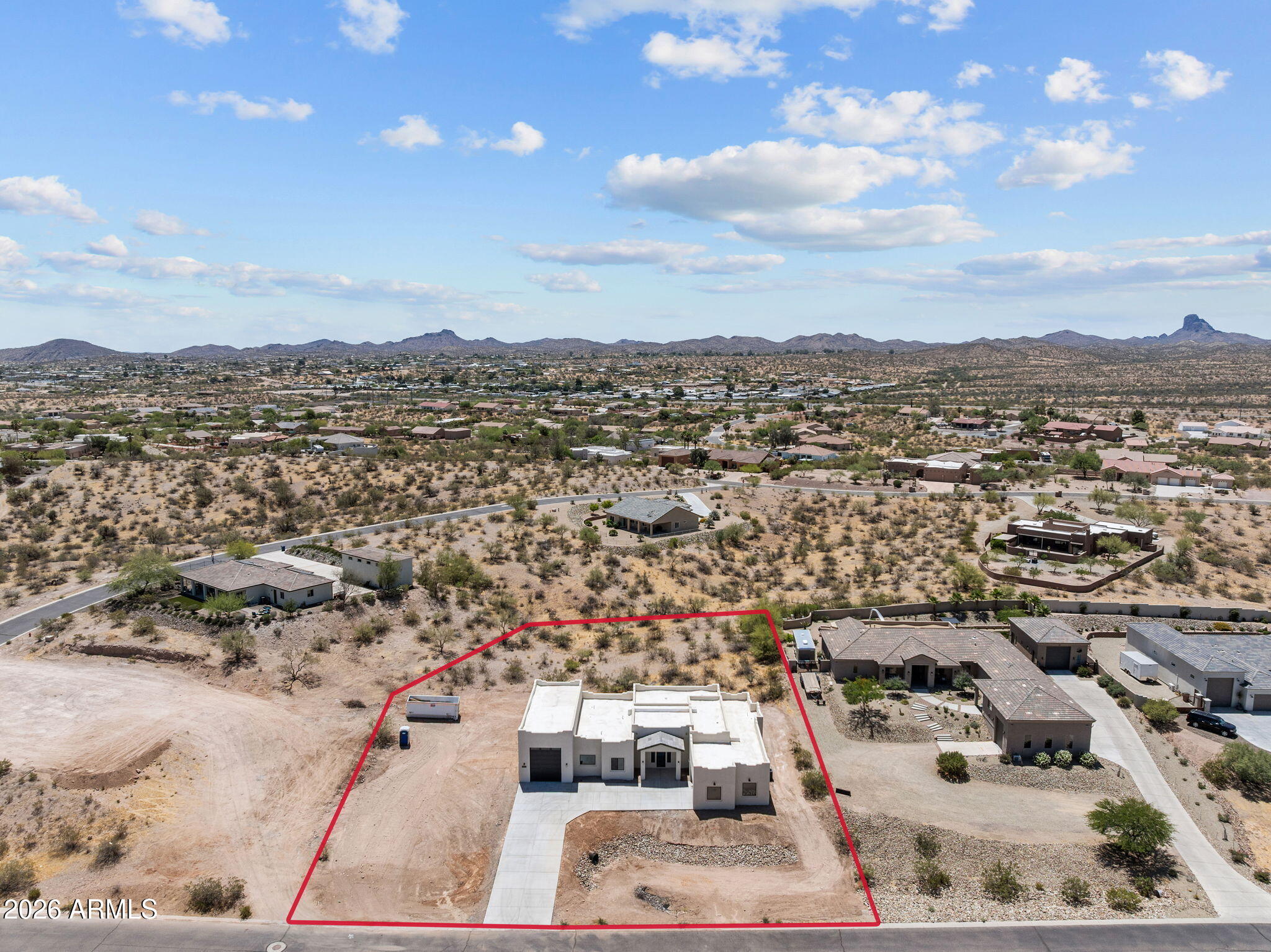 2855 Percheron Road Wickenburg, AZ 85390 - Photo 9 of 58 an aerial view of a city