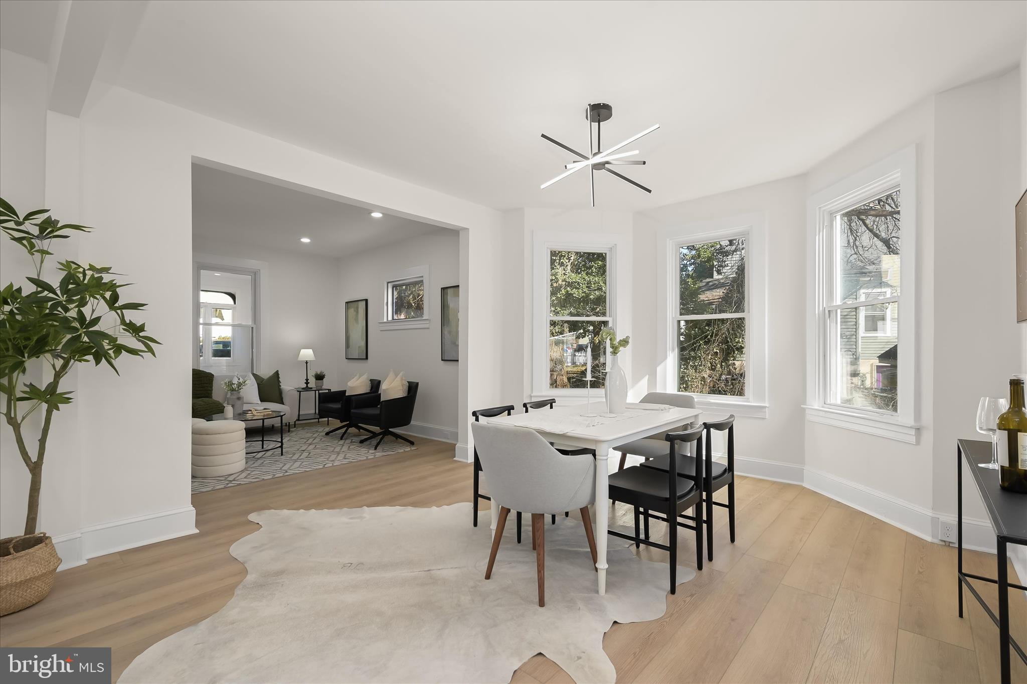 1236 Elm Ridge Avenue Baltimore, MD 21229 - Photo 10 of 41 a view of a dining room with furniture window and outside view
