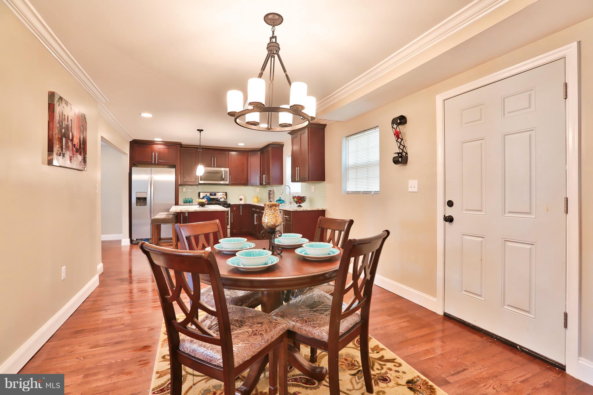 3919 Tiverton Road Randallstown, MD 21133 - Photo 8 of 26 Dining Room Open to Kitchen