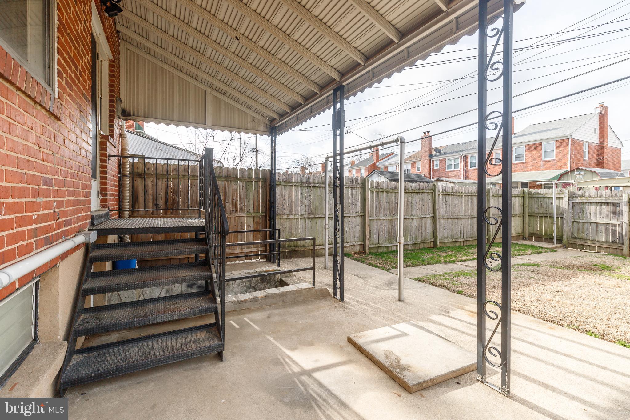 70 Berkshire Road Essex, MD 21221 - Photo 22 of 30 rear patio