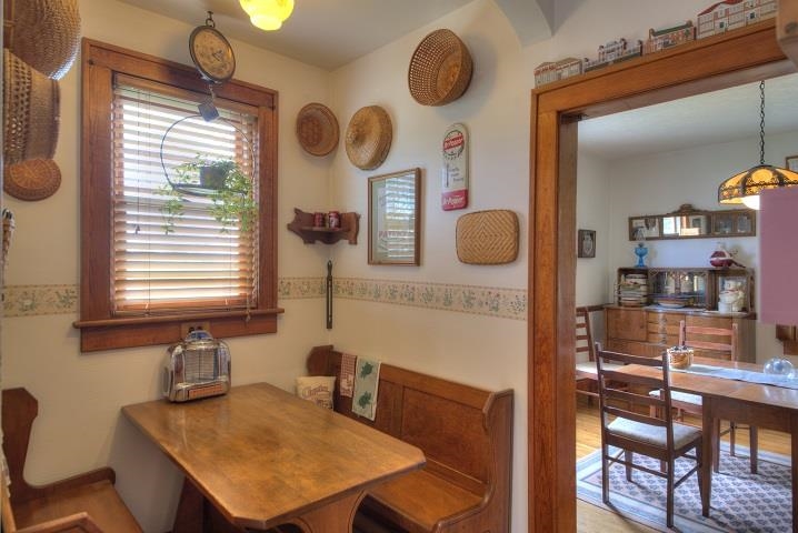 1310 New Hope Road Staunton, VA 24401 - Photo 45 of 62 a view of a dining room with furniture and chandelier
