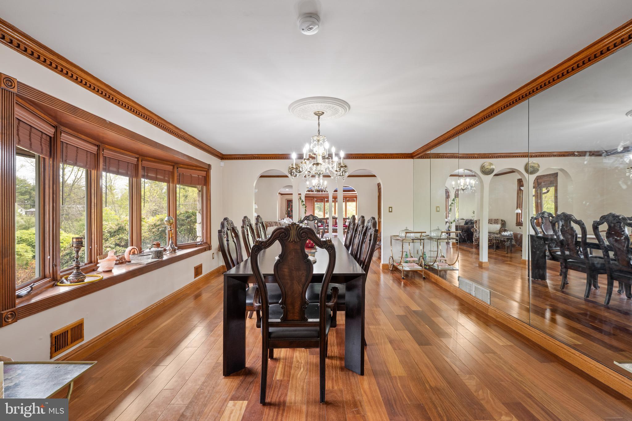 173 Butler Road Princeton, NJ 08540 - Photo 13 of 68 a view of a dining room with furniture window and wooden floor