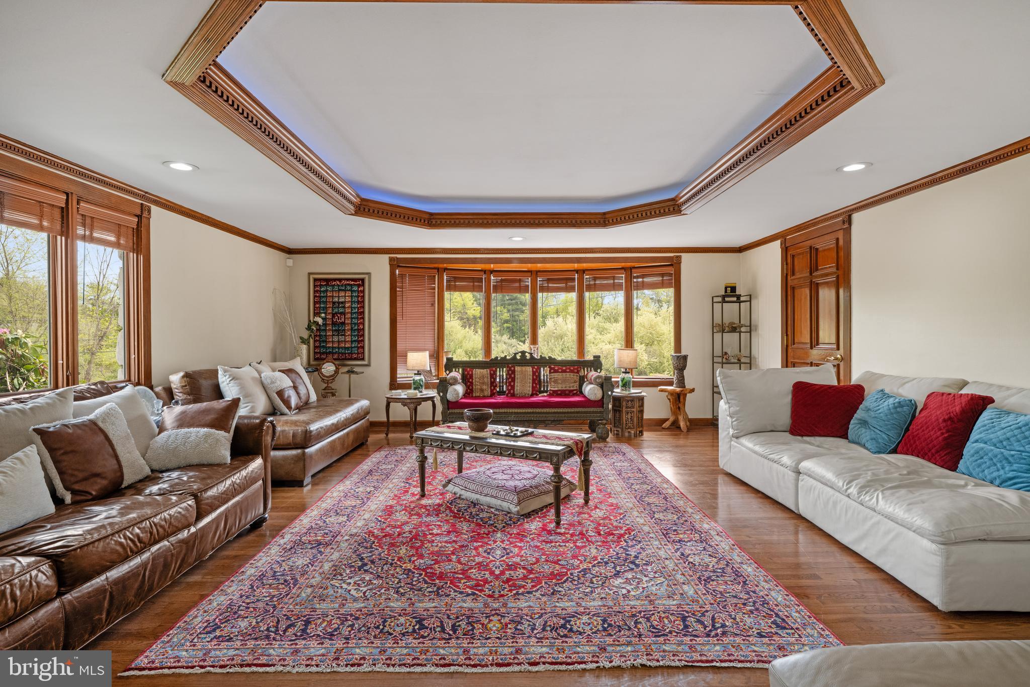173 Butler Road Princeton, NJ 08540 - Photo 18 of 68 a living room with furniture a rug and a large window