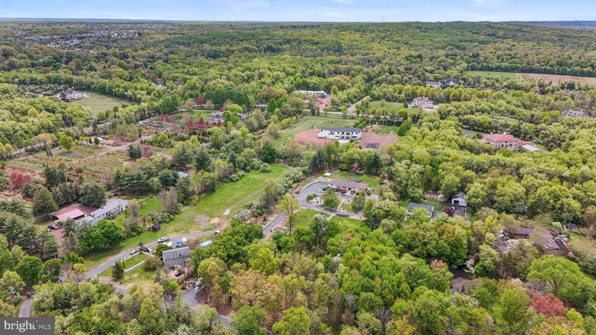 173 Butler Road Princeton, NJ 08540 - Photo 42 of 68 an aerial view of residential houses with outdoor space and trees