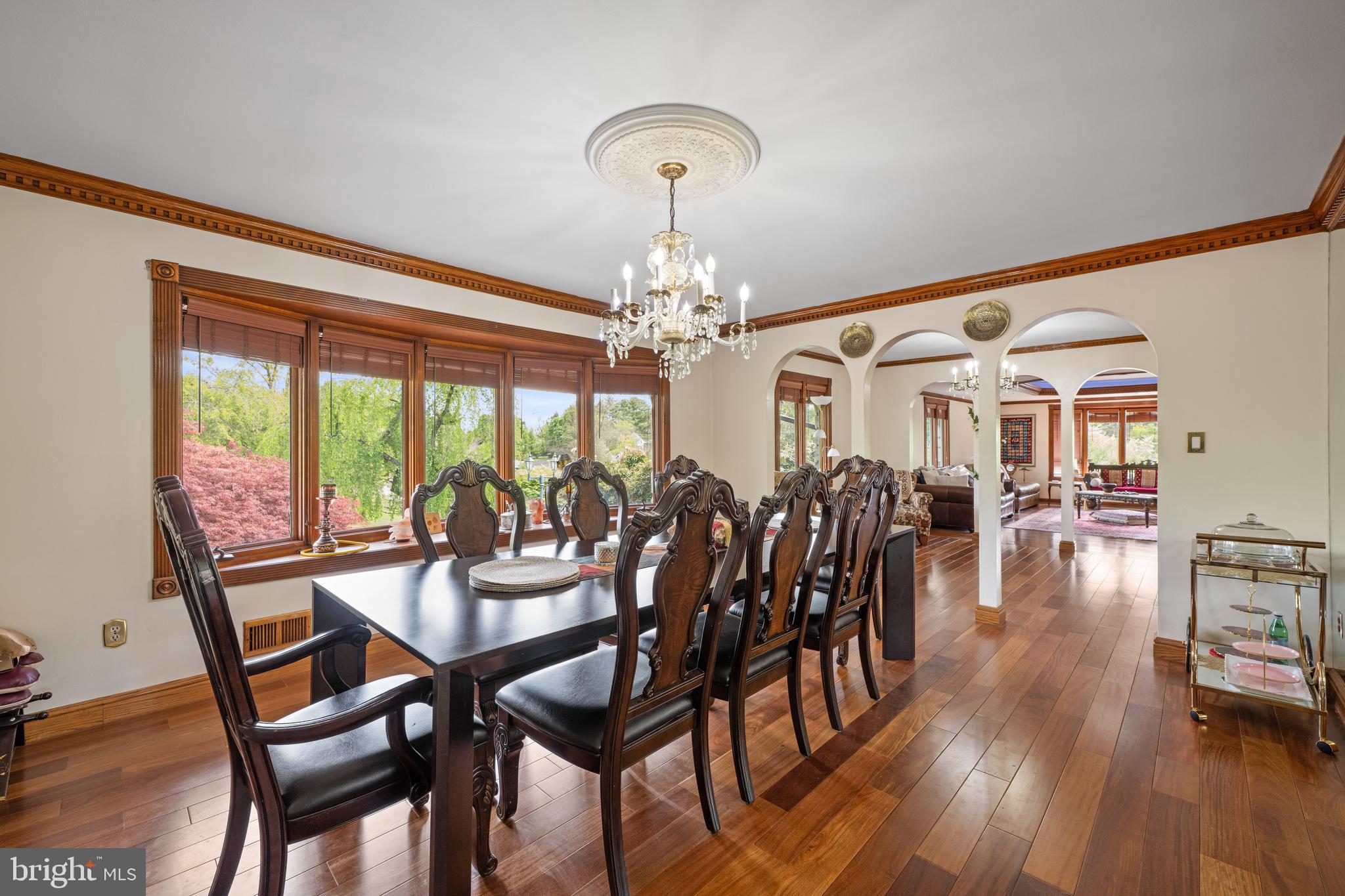 173 Butler Road Princeton, NJ 08540 - Photo 10 of 68 a view of a dining room with furniture window and wooden floor