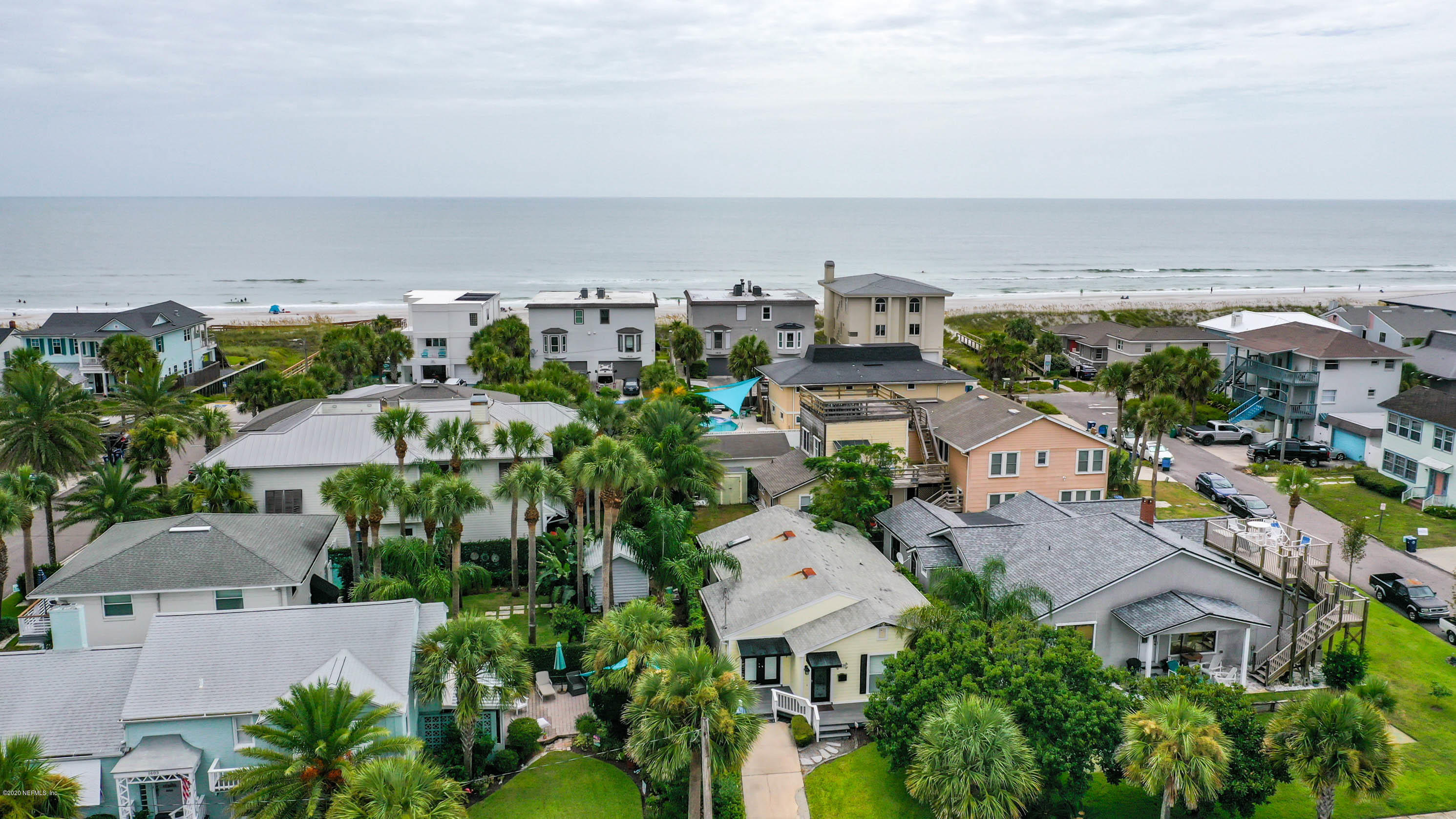1609 First Street Neptune Beach, FL 32266 - Photo 27 of 30 an aerial view of residential houses with outdoor space