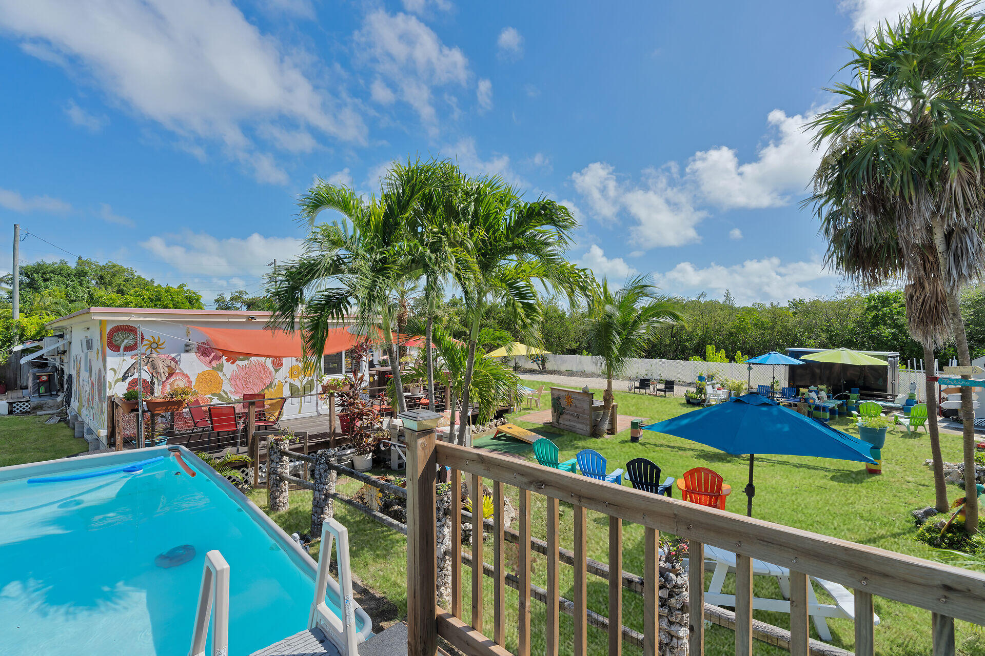 357 23rd Street Marathon, FL 33050 - Photo 11 of 48 a view of a chairs and table on the patio