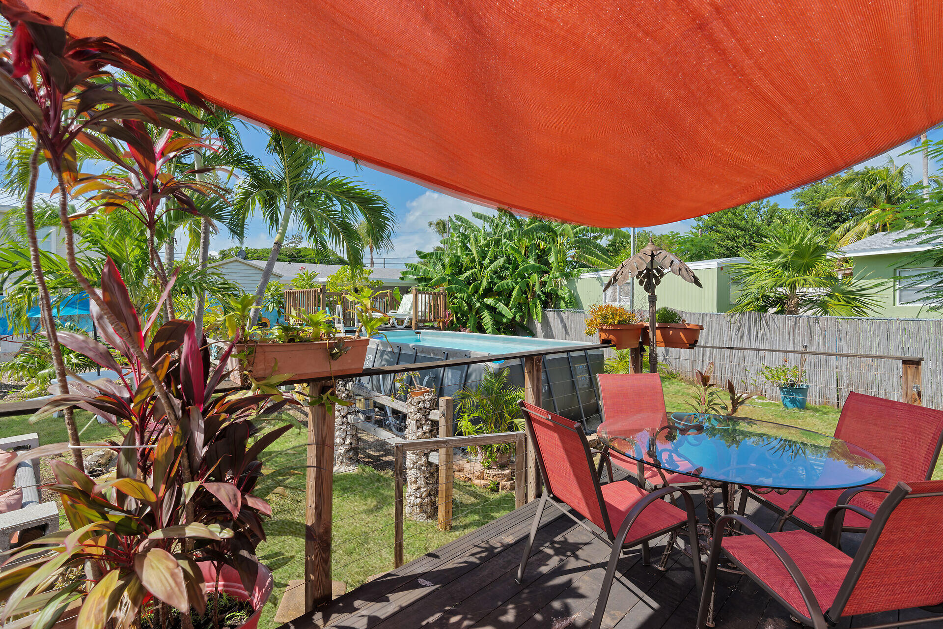 357 23rd Street Marathon, FL 33050 - Photo 43 of 48 a view of a chairs and table in patio