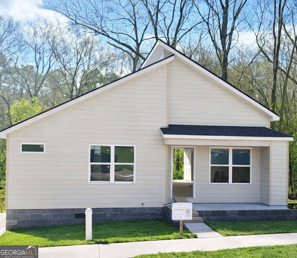 a house that has a window in it