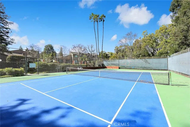 a view of a tennis court