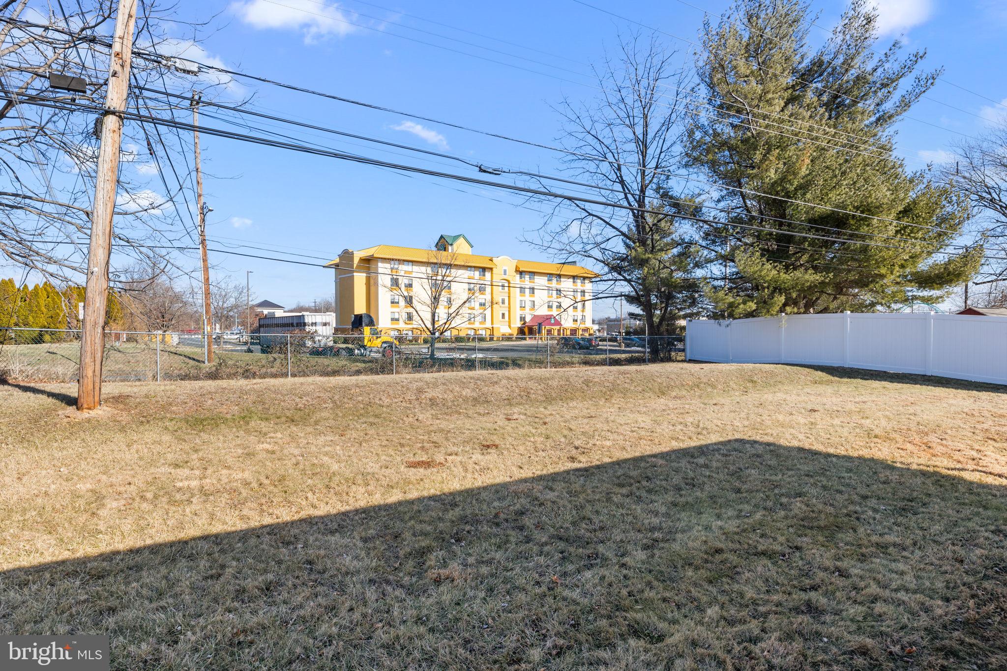 3731 Dresher Road Bensalem, PA 19020 - Photo 16 of 21 a view of a yard with a snow on the road