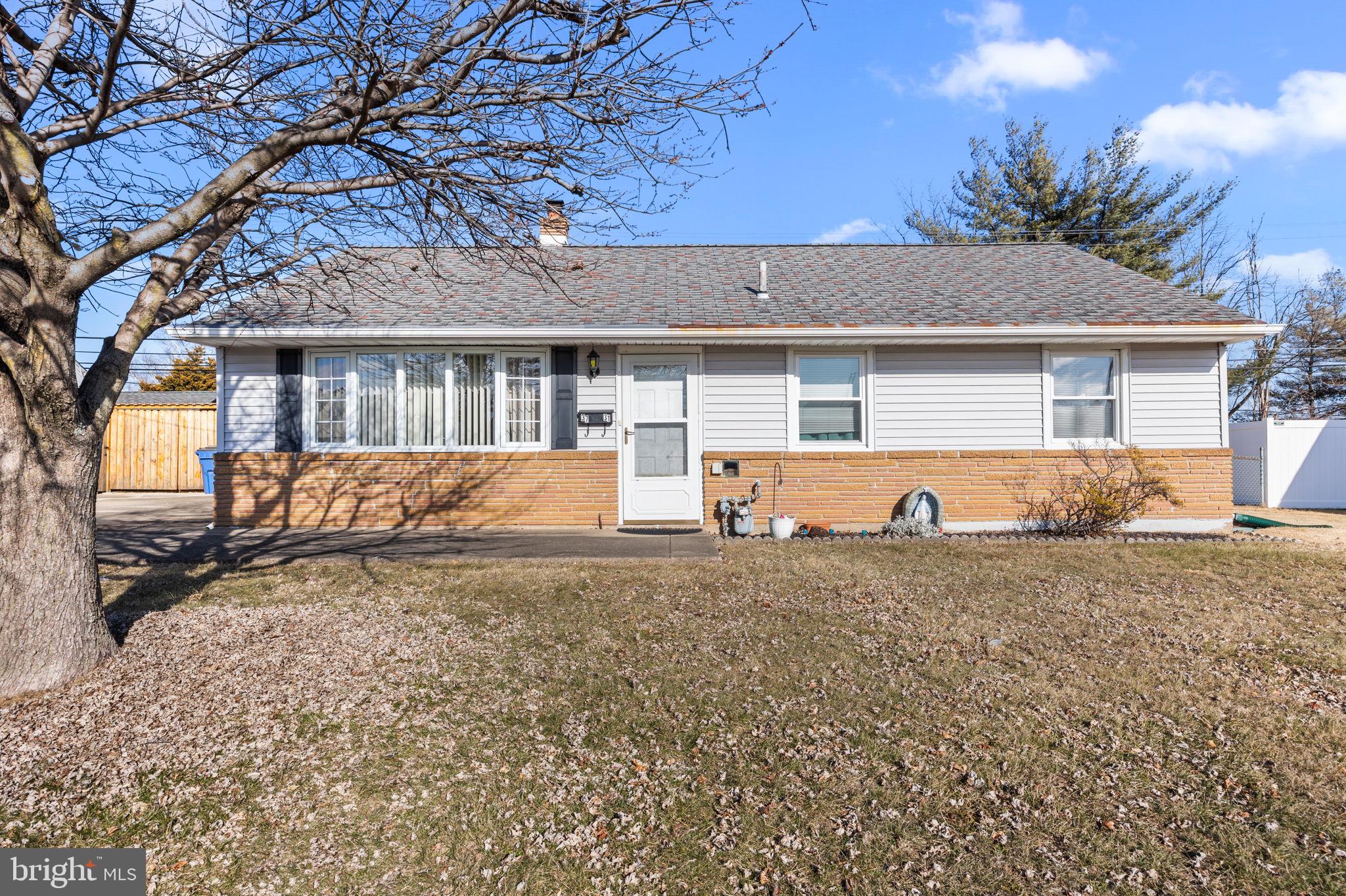 3731 Dresher Road Bensalem, PA 19020 - Photo 21 of 21 front view of a house with a yard