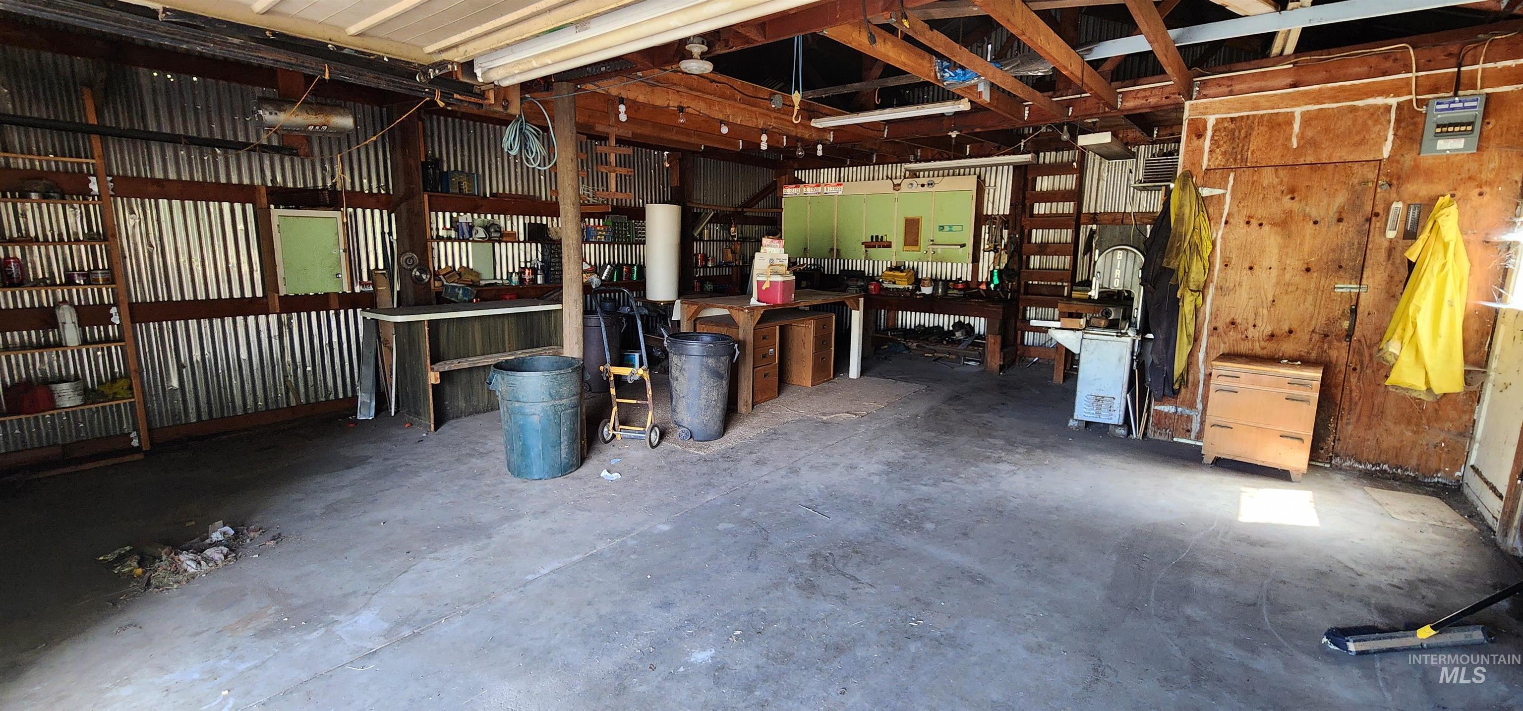 126 Rock Road Kamiah, ID 83536 - Photo 14 of 35 Garage with a workshop area