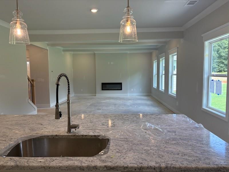 6 Commons Way Cartersville, GA 30120 - Photo 8 of 37 a kitchen with sink and window