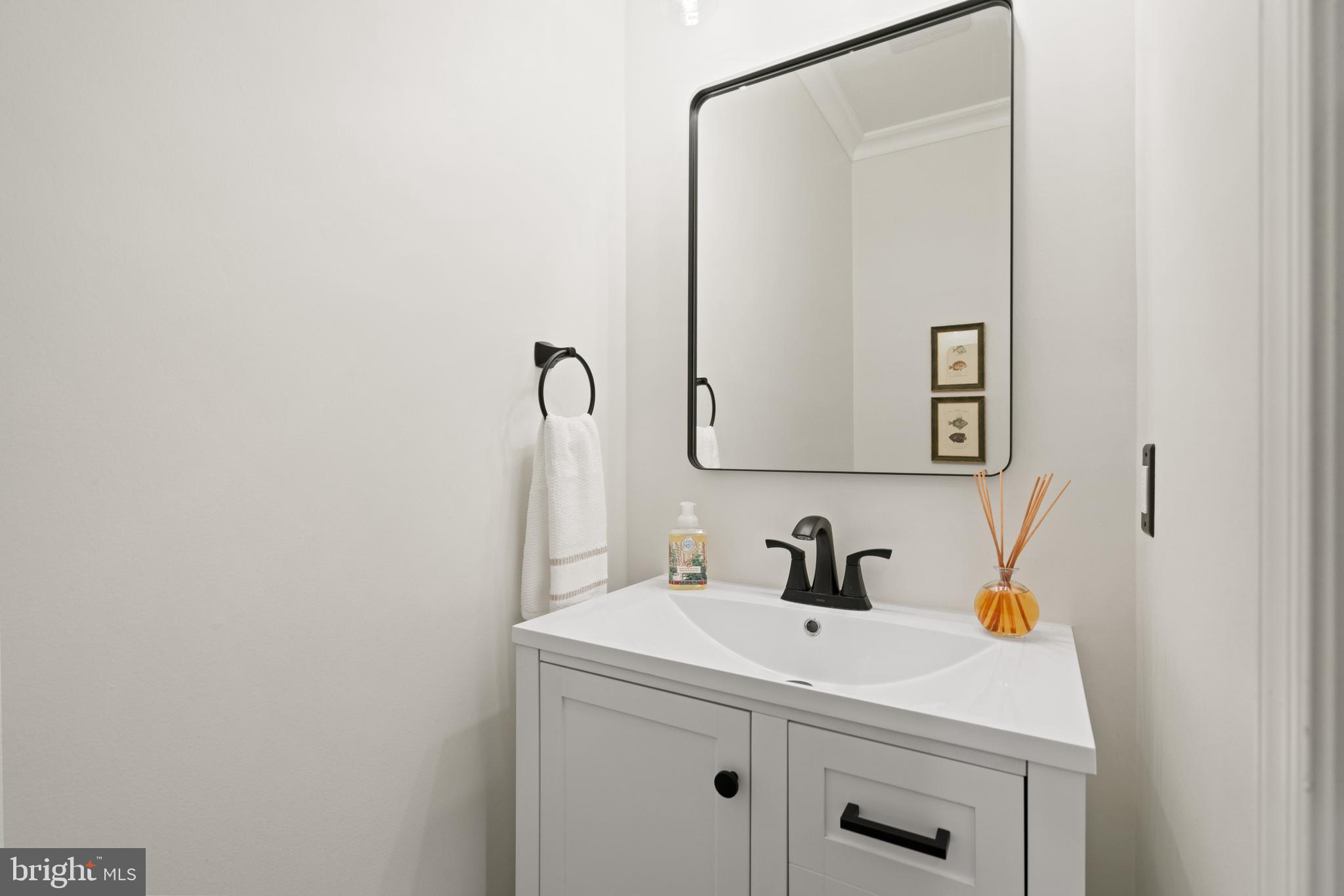 10448 Wheatley School Road Marshall, VA 20115 - Photo 15 of 43 a bathroom with a sink and a mirror