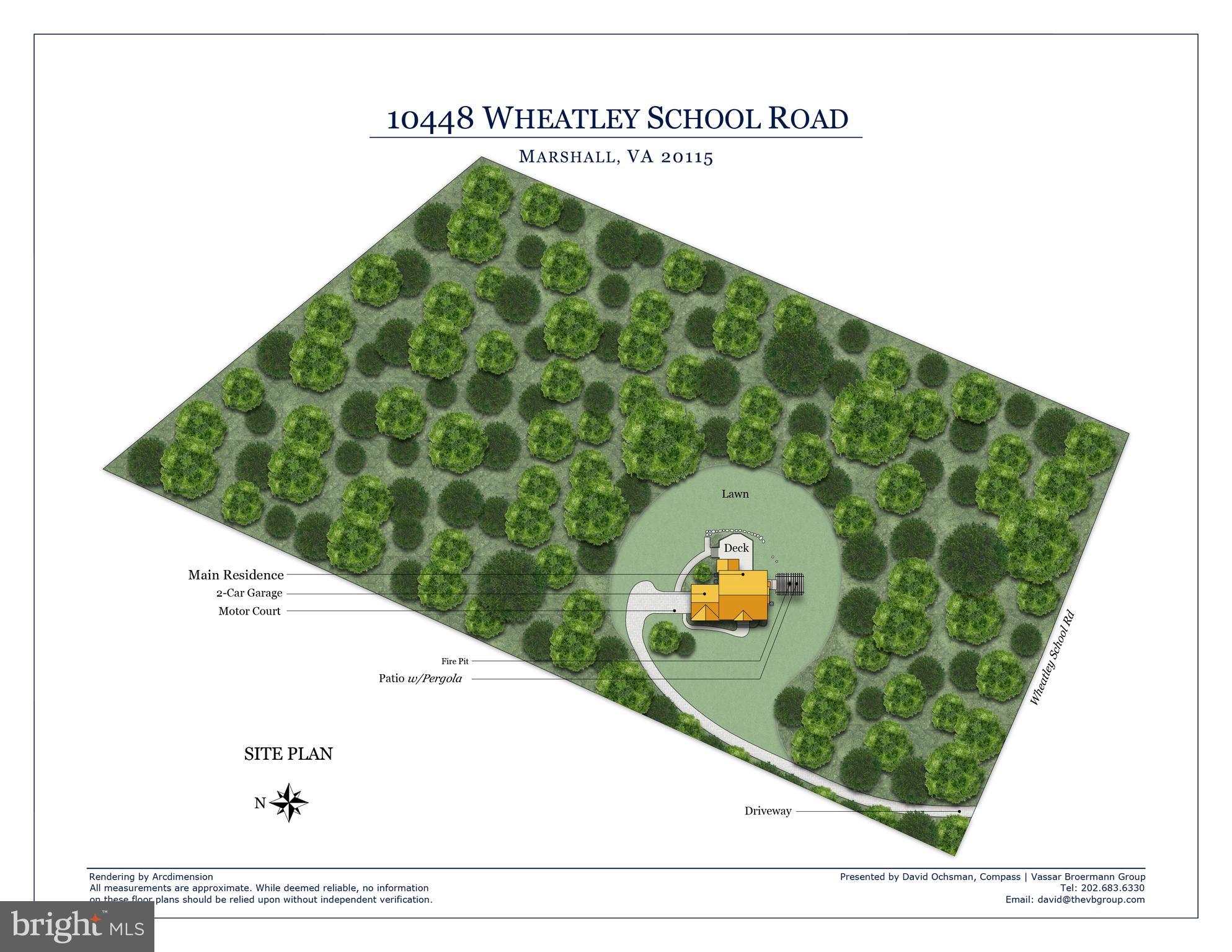 10448 Wheatley School Road Marshall, VA 20115 - Photo 40 of 48 Site Plan