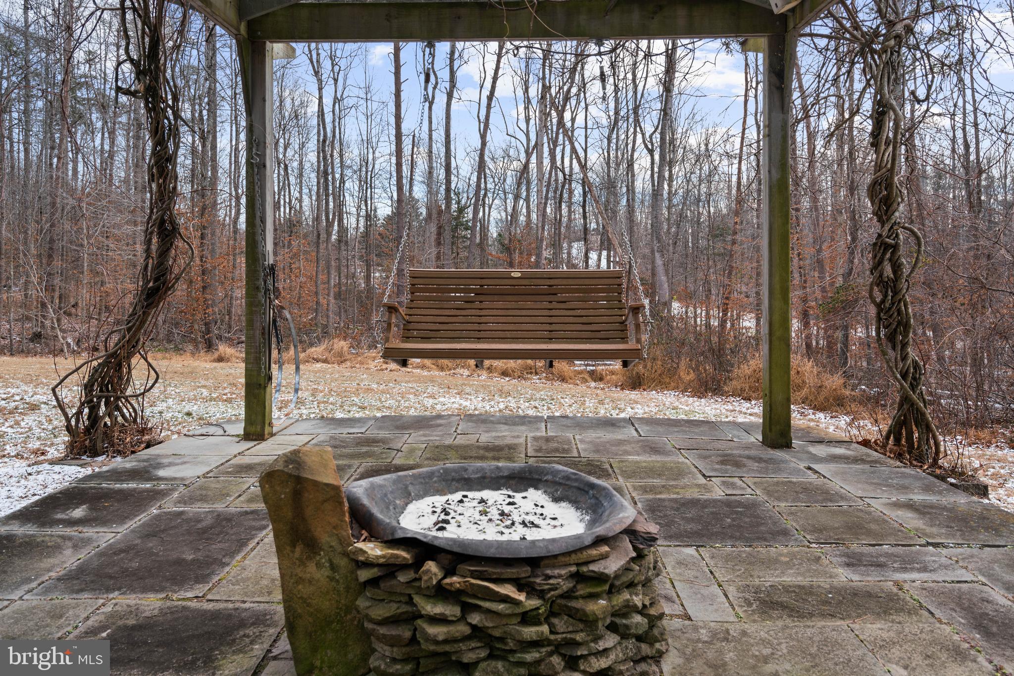 10448 Wheatley School Road Marshall, VA 20115 - Photo 45 of 48 a view of a outdoor space with a patio