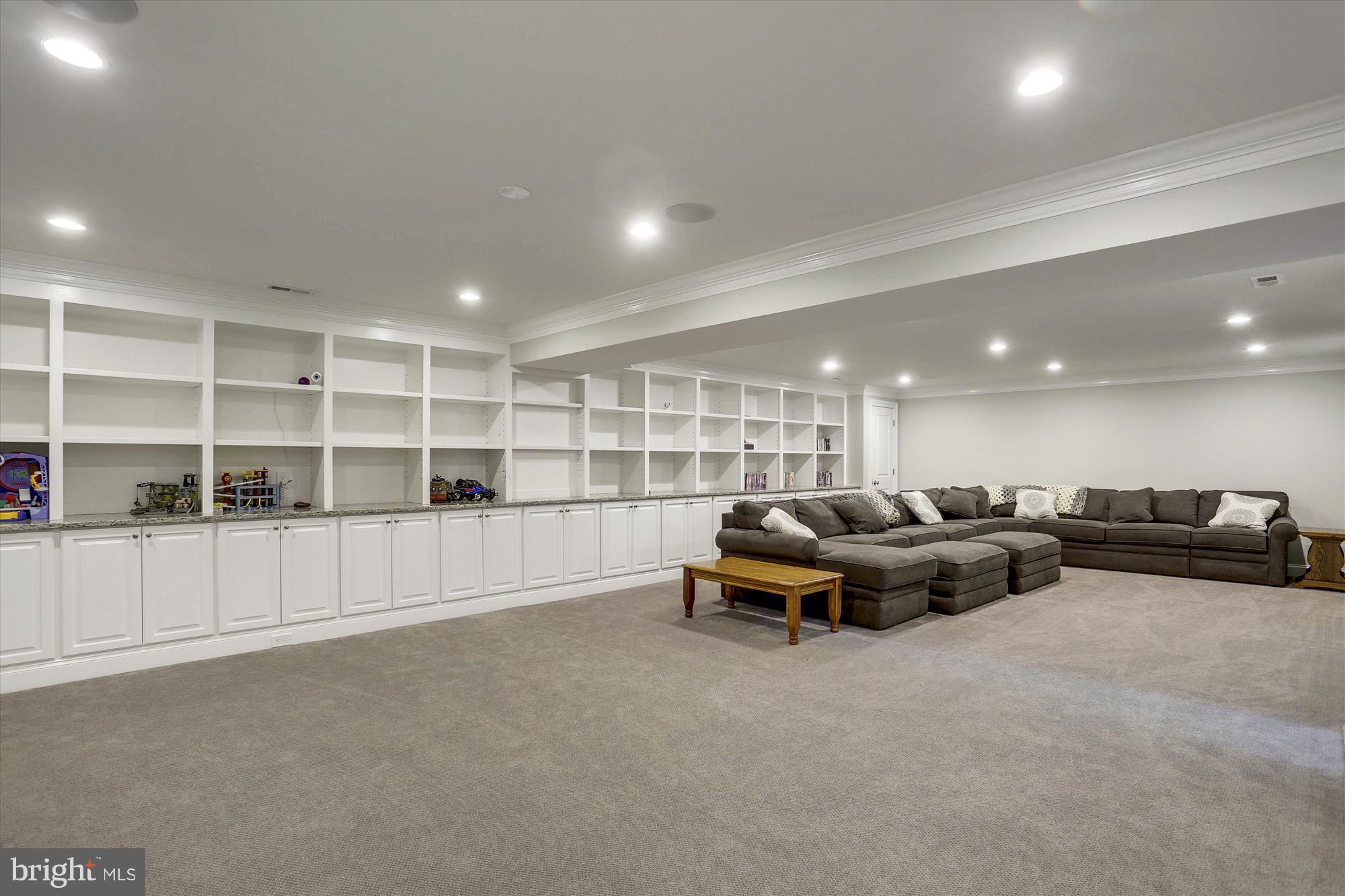 5611 Ogden Road Bethesda, MD 20816 - Photo 22 of 27 Basement with Built Ins