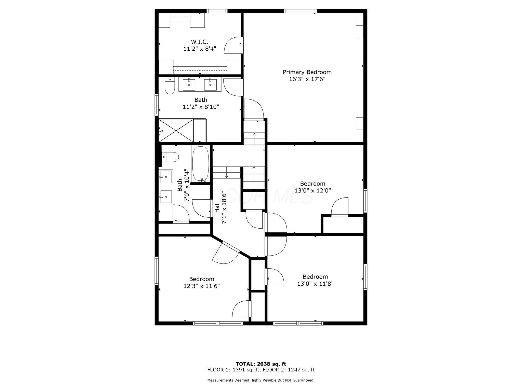 659 Vernon Road Columbus, OH 43209 - Photo 44 of 46 Floorplan