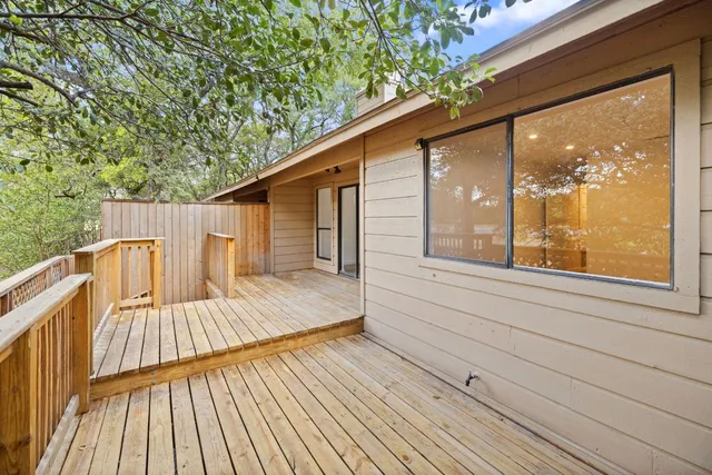 a view of deck with patio