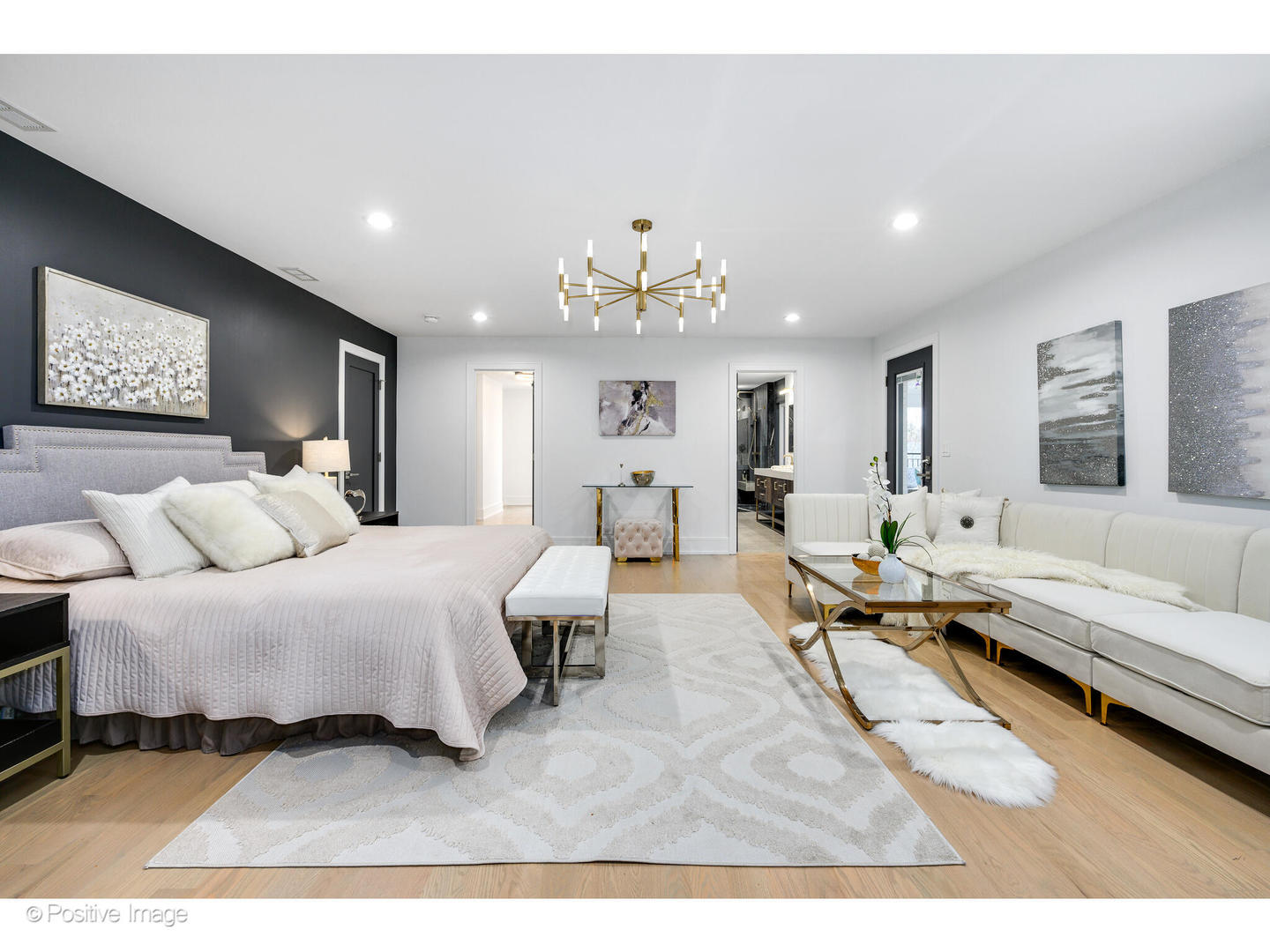 2005 Malory Lane Highland Park, IL 60035 - Photo 25 of 48 a living room with furniture and a chandelier