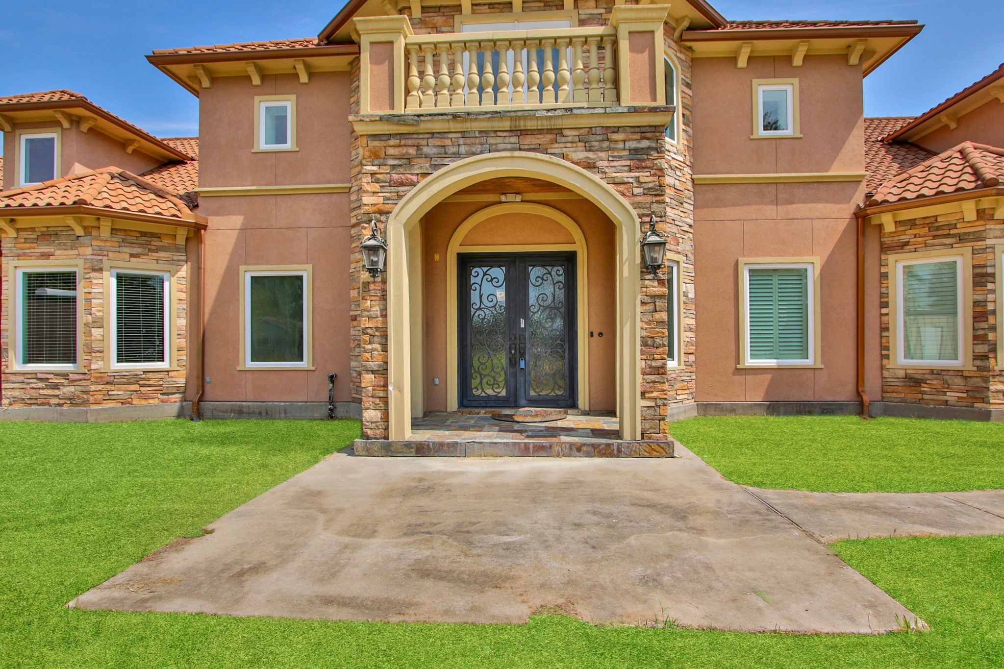 17018 Grant Road Cypress, TX 77429 - Photo 2 of 50 a view of a house with a yard