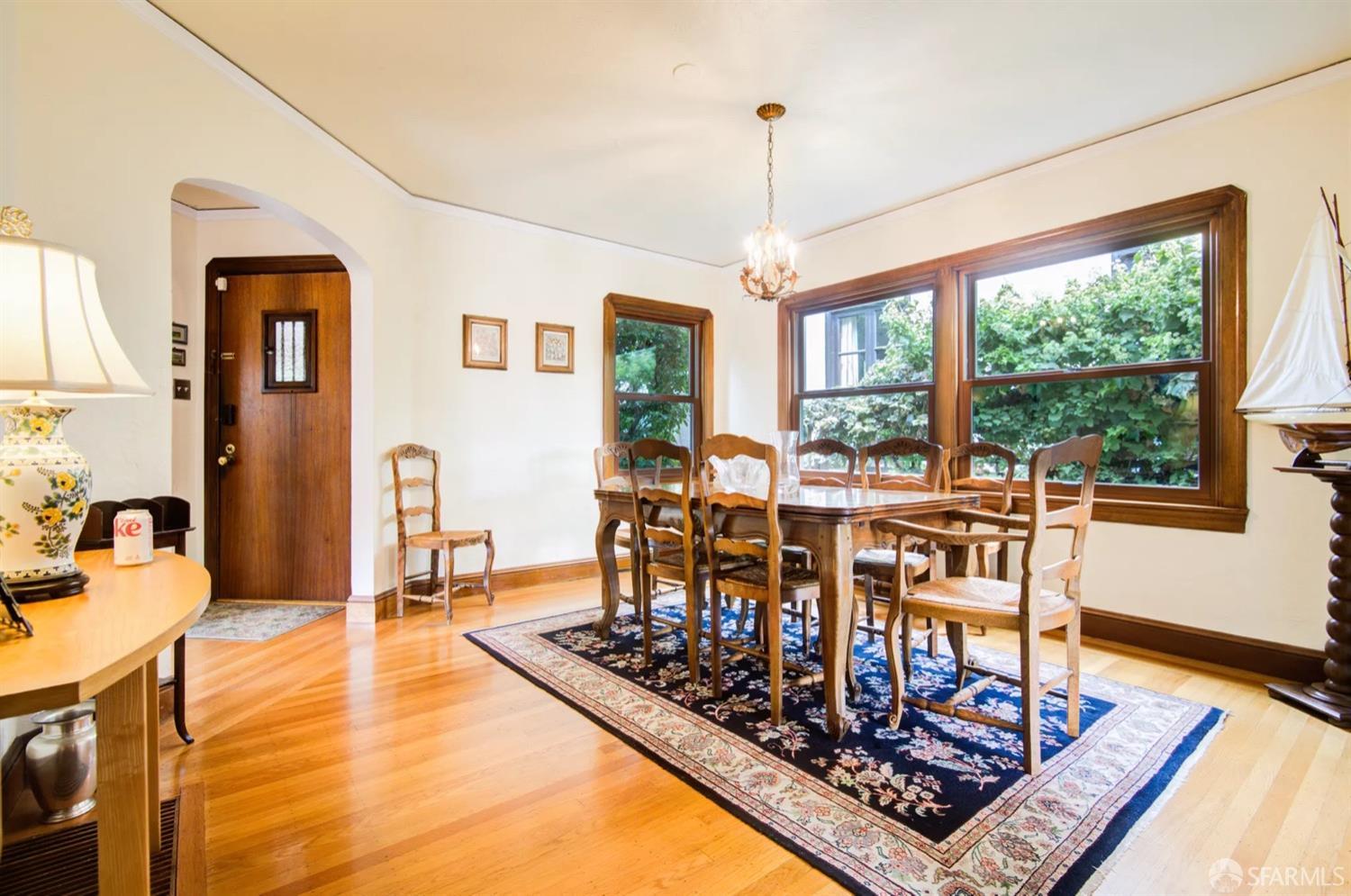3231 Fernside Boulevard Alameda, CA 94501 - Photo 8 of 38 a view of a dining room and livingroom view