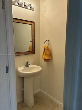 an empty room with closet