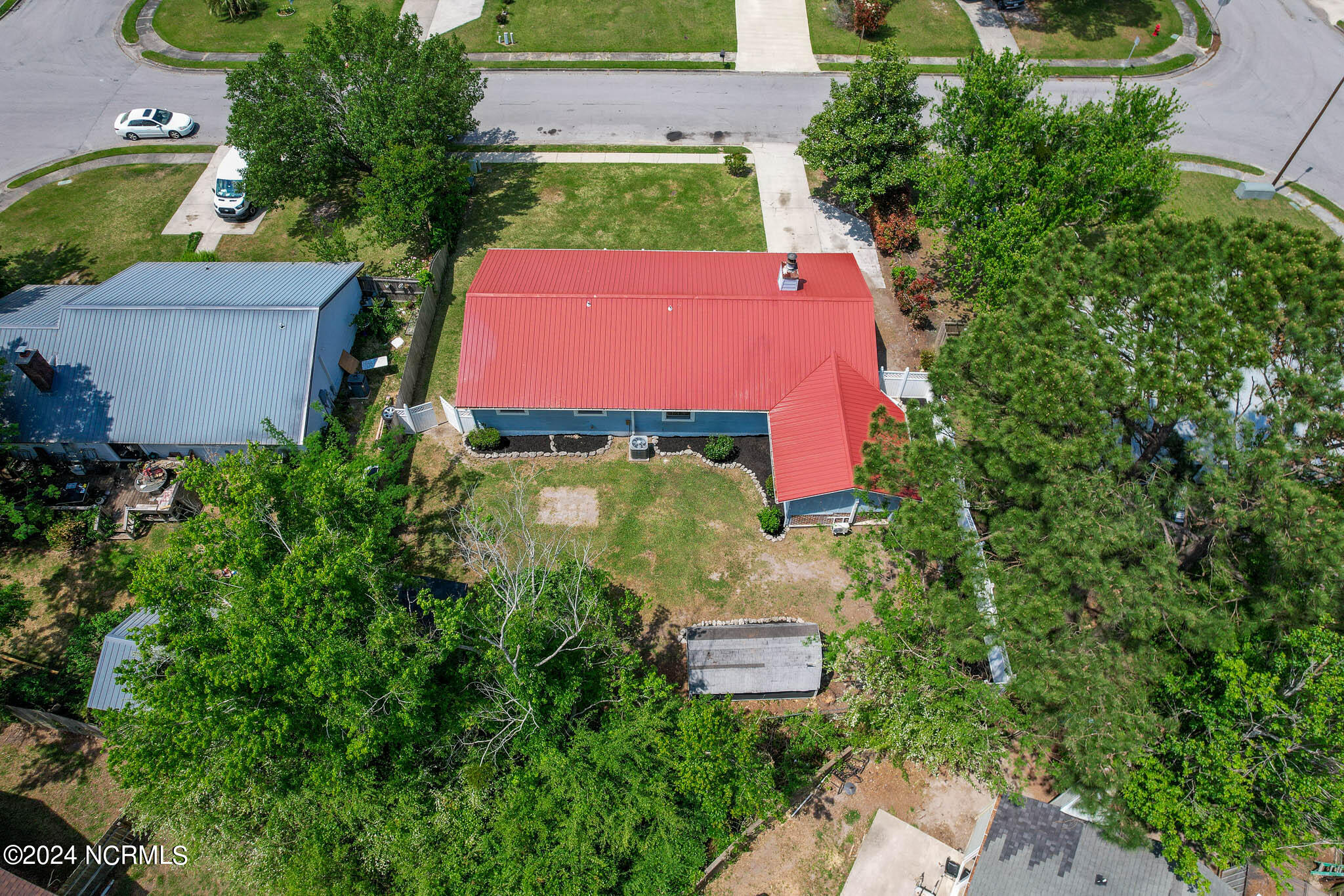 303 Dennis Road Jacksonville, NC 28546 - Photo 40 of 41 Aerial View