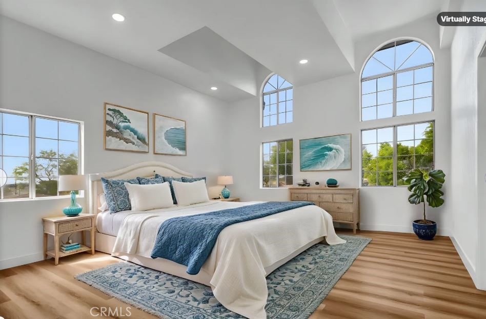 1200 South Castlegate Avenue Compton, CA 90221 - Photo 27 of 39 Virtual Master bedroom, top floor