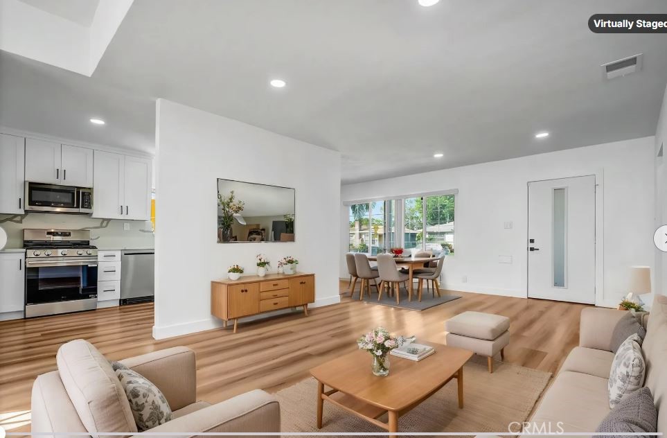 1200 South Castlegate Avenue Compton, CA 90221 - Photo 8 of 39 Virtual living room, facing front door