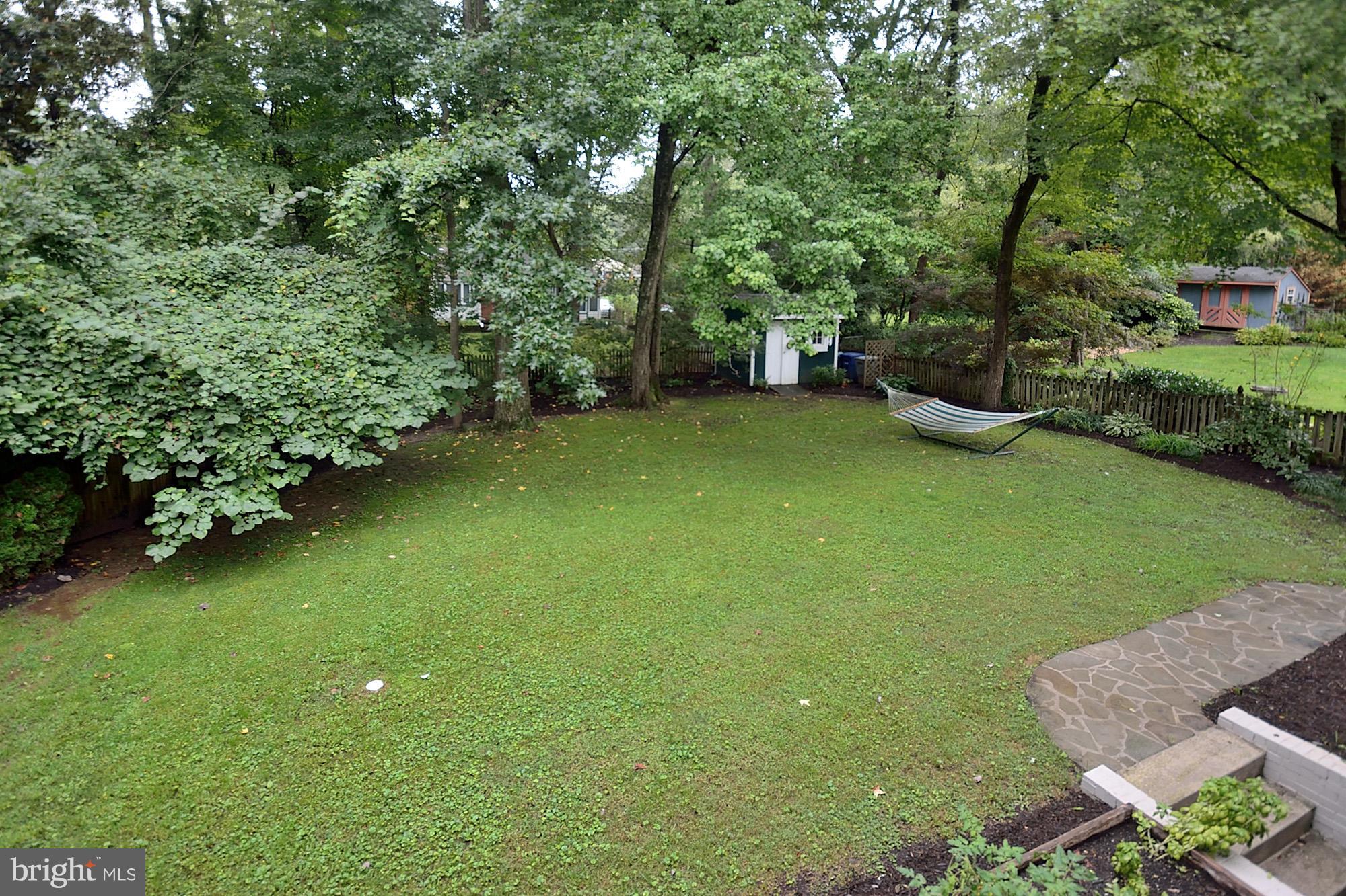 1123 Cameron Road Alexandria, VA 22308 - Photo 29 of 30 Large Flat Yard with Shed