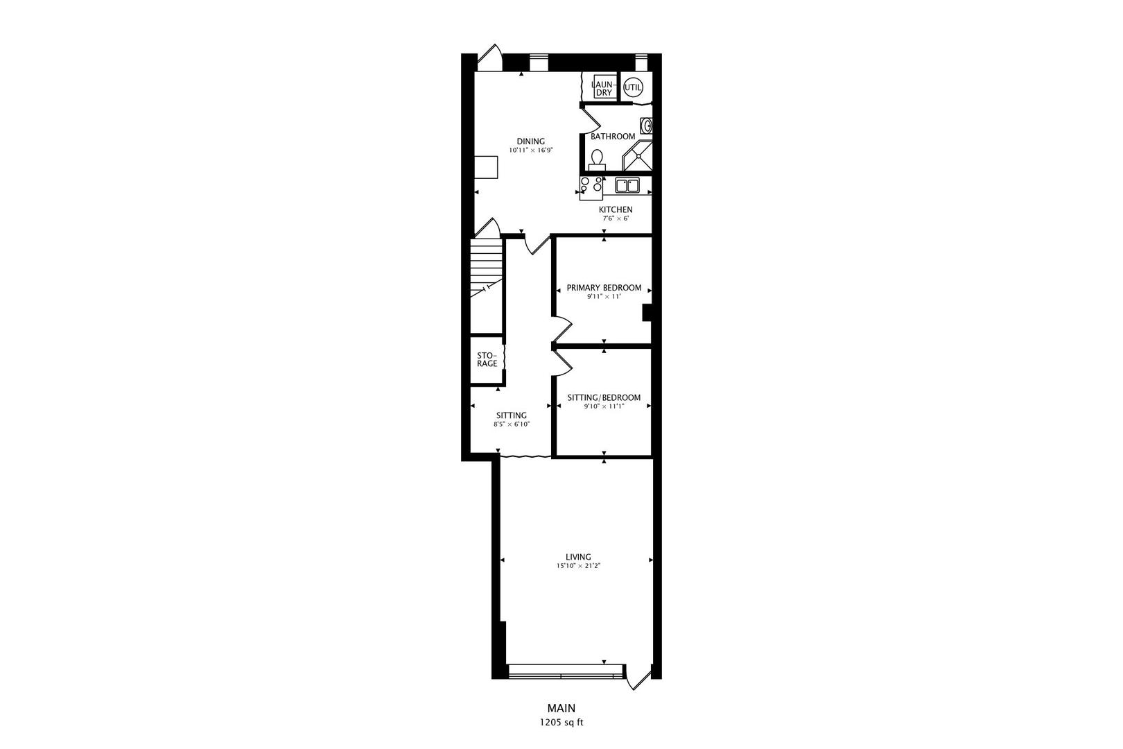 4346 North Pulaski Road, Unit C Chicago, IL 60641 - Photo 19 of 20 a picture of a room with a white wall and a white wall