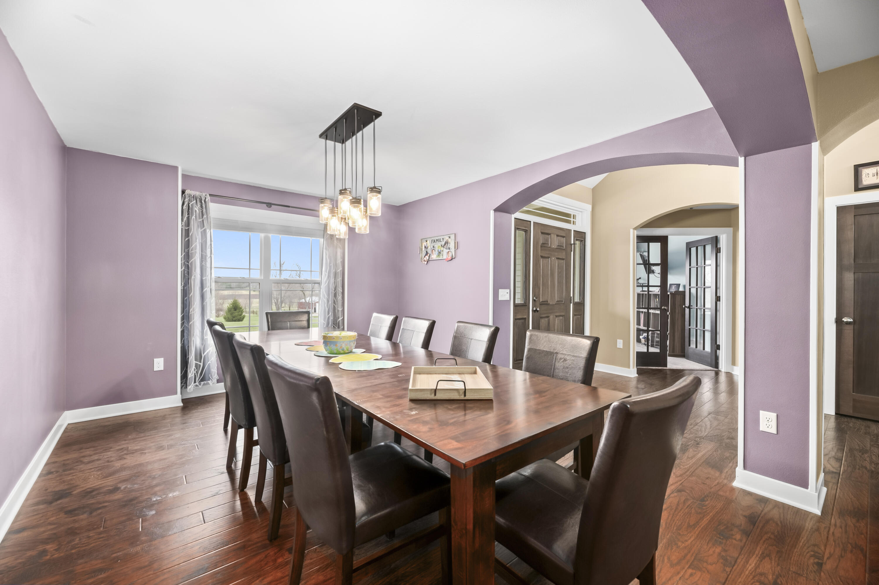 W1097 Spring Prairie Road Spring Prairie, WI 53105 - Photo 13 of 45 Formal Dining Room- Main