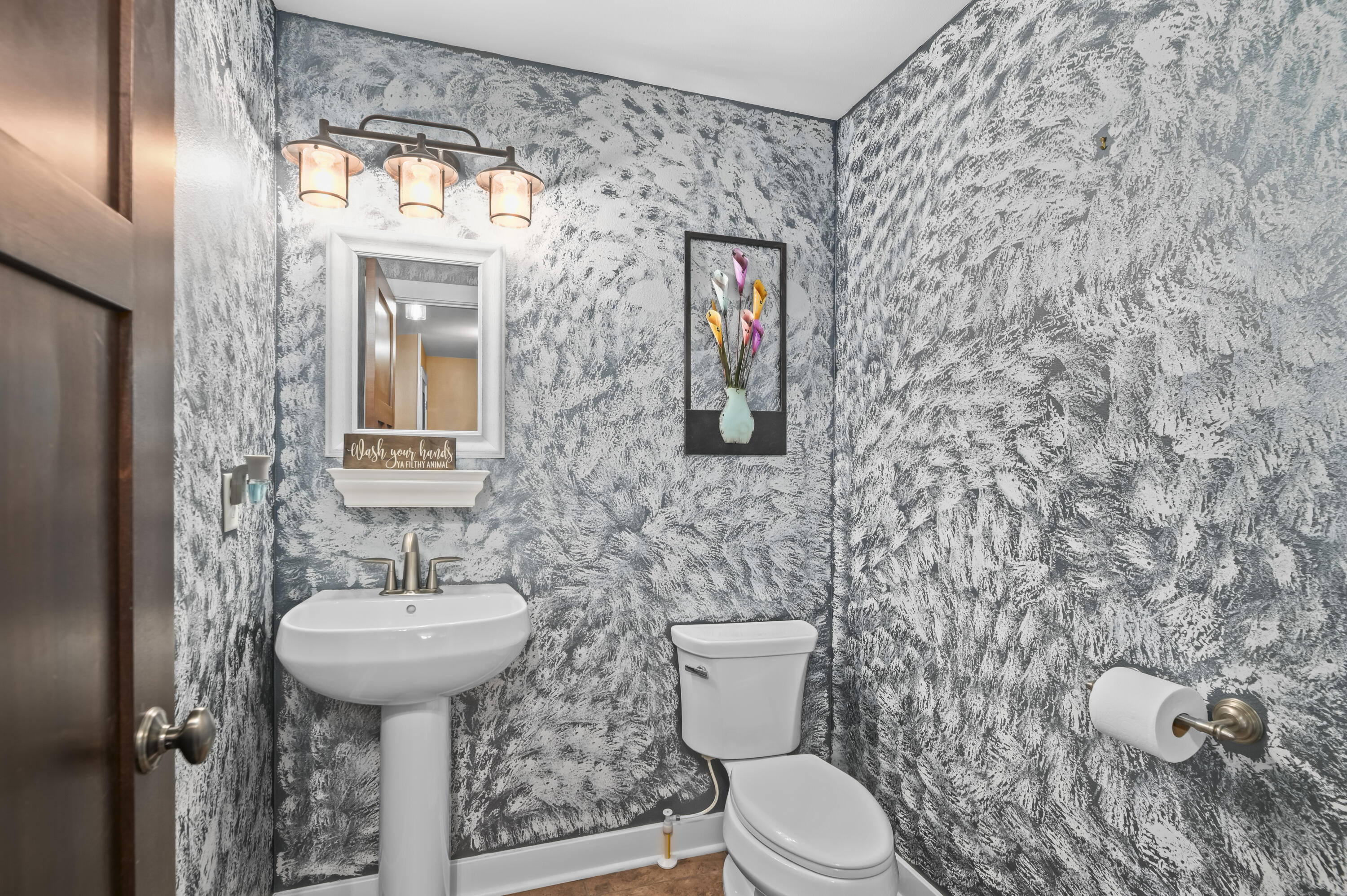 W1097 Spring Prairie Road Spring Prairie, WI 53105 - Photo 22 of 45 Half Bath On Main