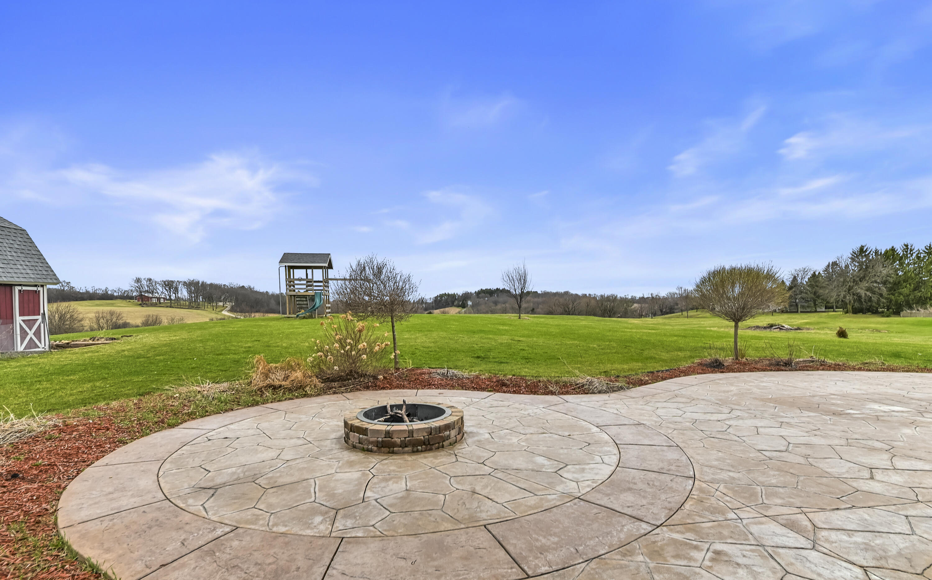 W1097 Spring Prairie Road Spring Prairie, WI 53105 - Photo 5 of 45 Large Patio
