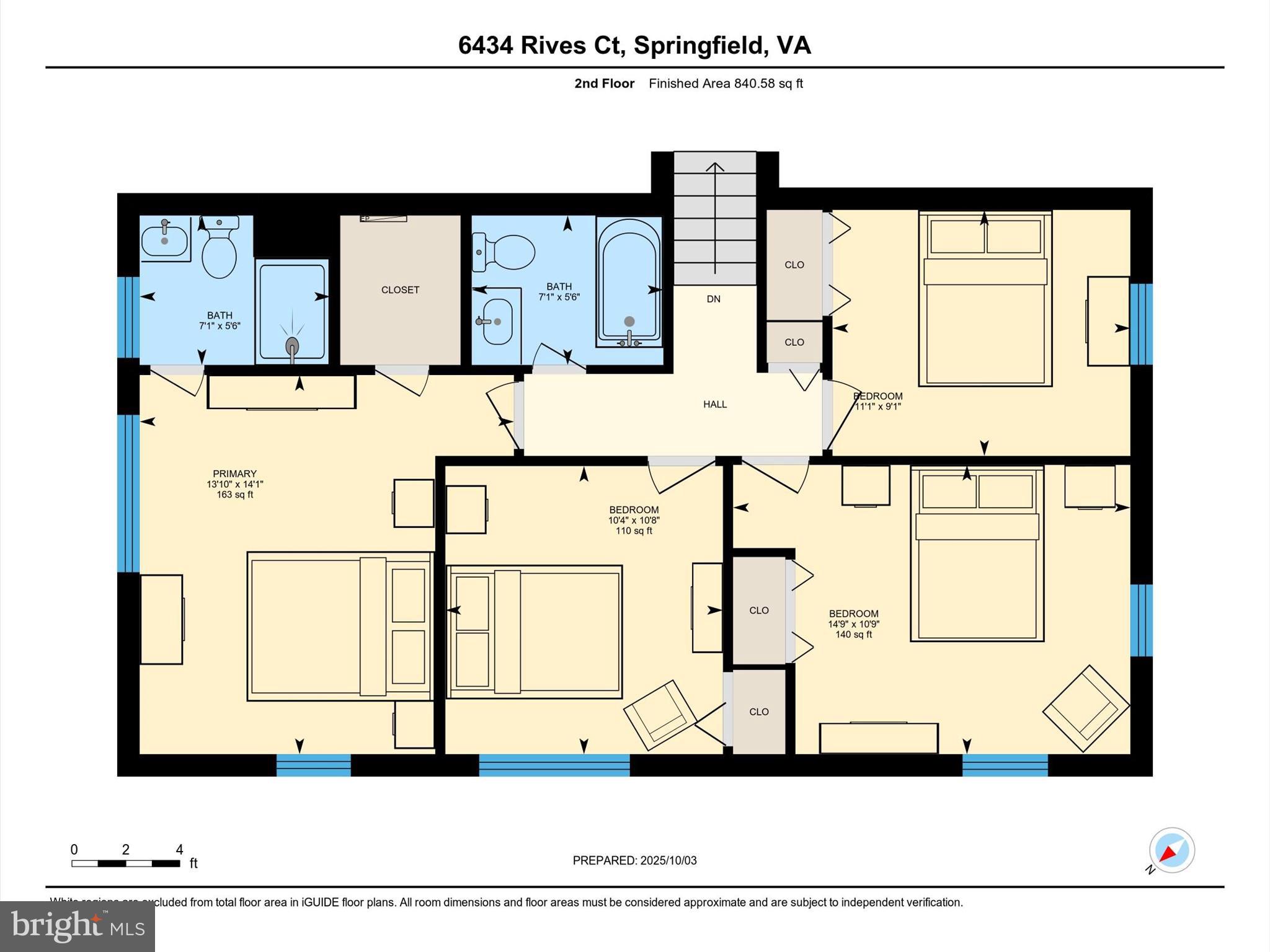 6434 Rives Court Springfield, VA 22150 - Photo 48 of 49 2nd Floor