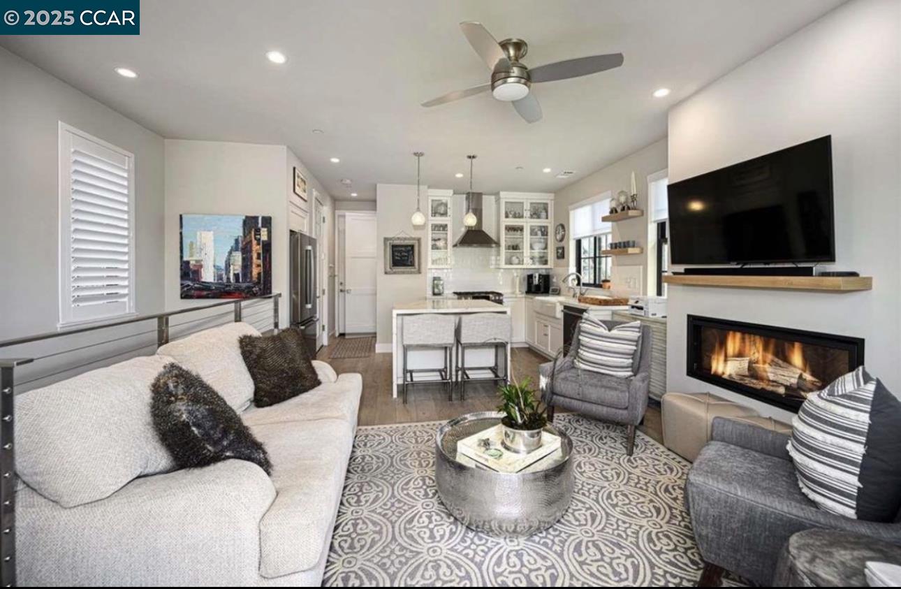 Stonegate Alamo, CA 94507 - Photo 2 of 8 a living room with furniture and a fireplace