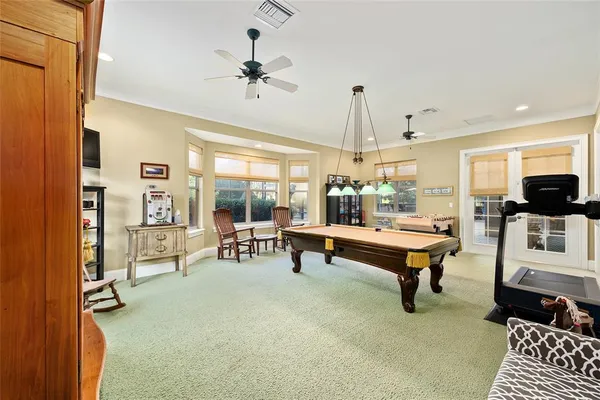 a bathroom with a shower and toilet
