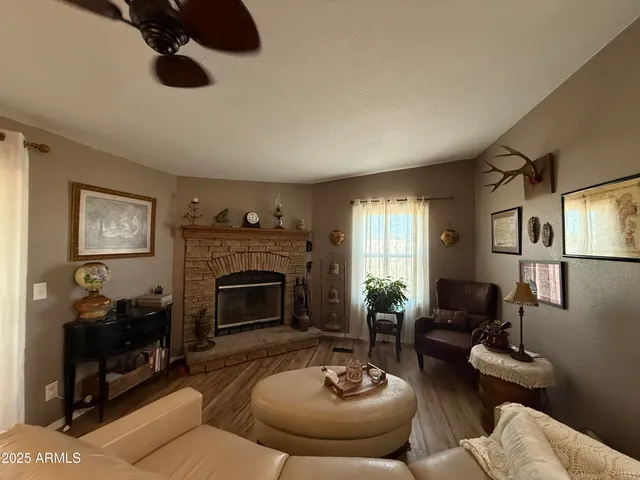 a bedroom with bed and a window