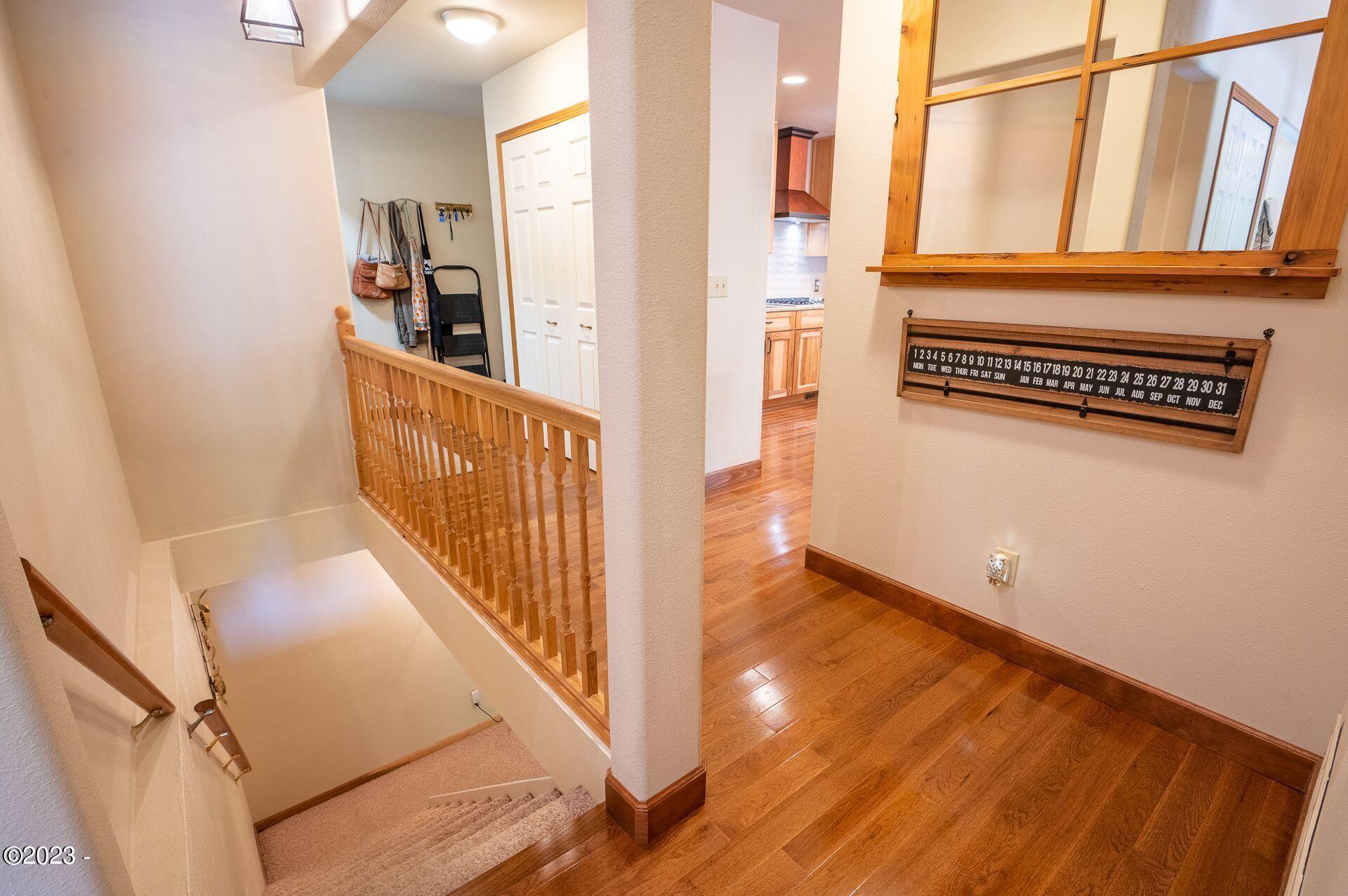 333 Northeast Steenson Road Newport, OR 97365 - Photo 16 of 46 Basement stairs