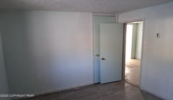 a view of a room with storage