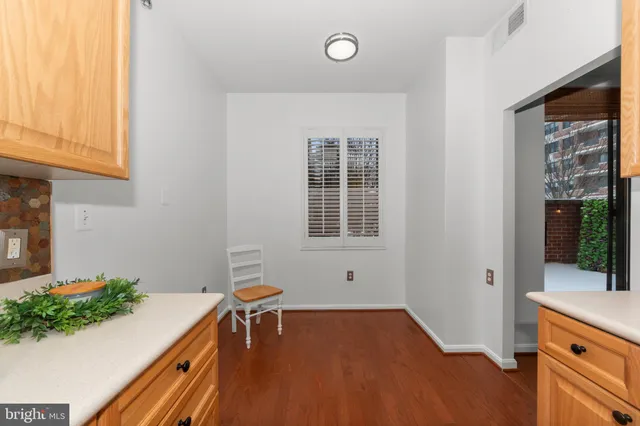 wooden floor in an empty room