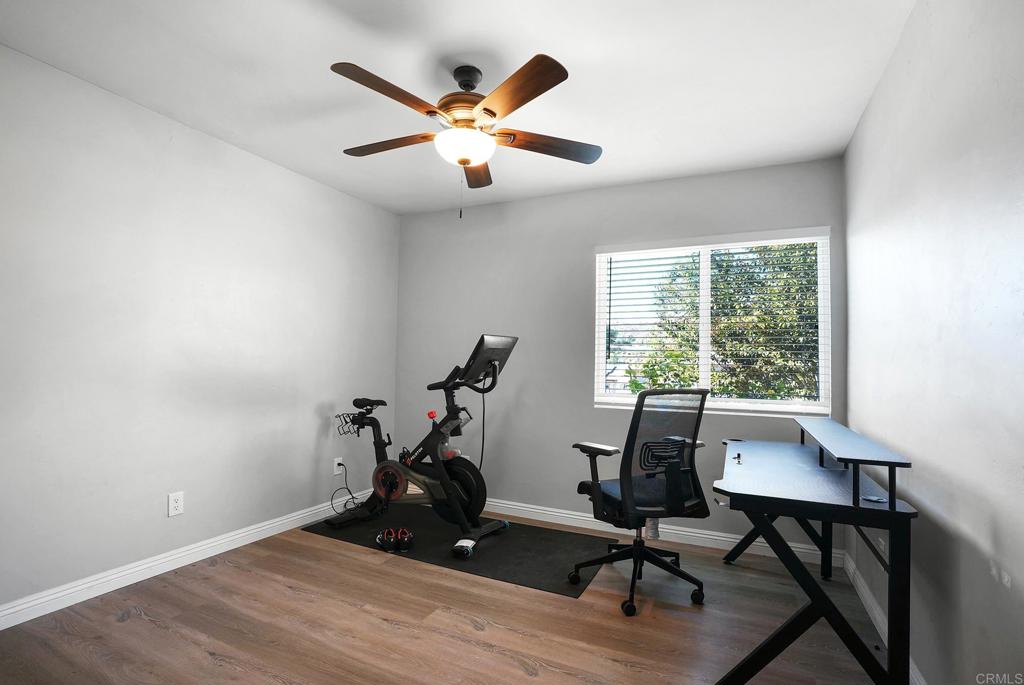 3581 Trophy Drive La Mesa, CA 91941 - Photo 14 of 22 a view of a workspace with furniture and a window