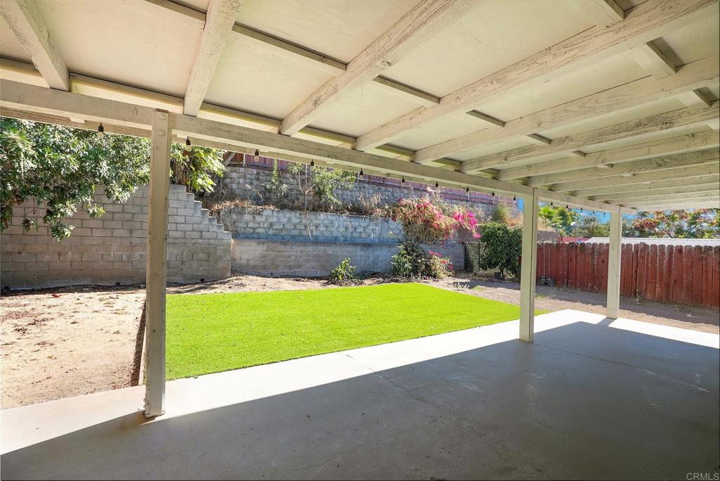 3581 Trophy Drive La Mesa, CA 91941 - Photo 17 of 22 a view of a backyard with furniture