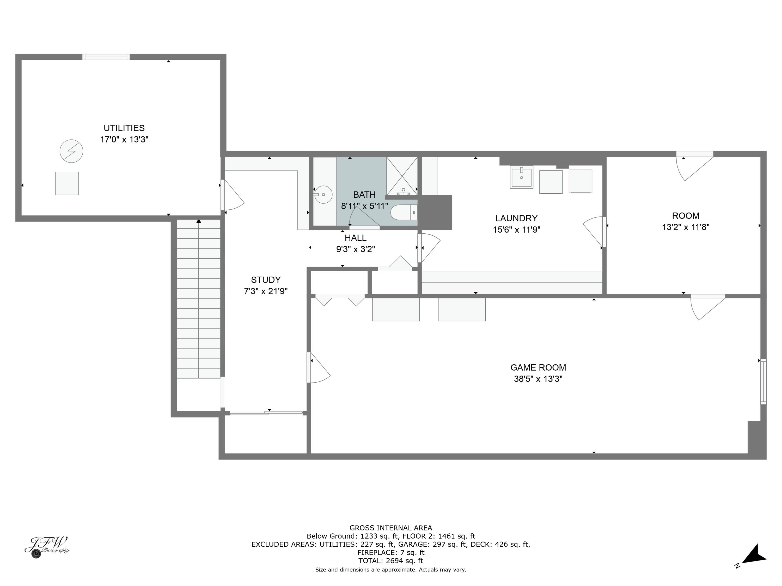 64 Eisenhower Drive Cotuit, MA 02635 - Photo 66 of 67 Floorplan Lower Level