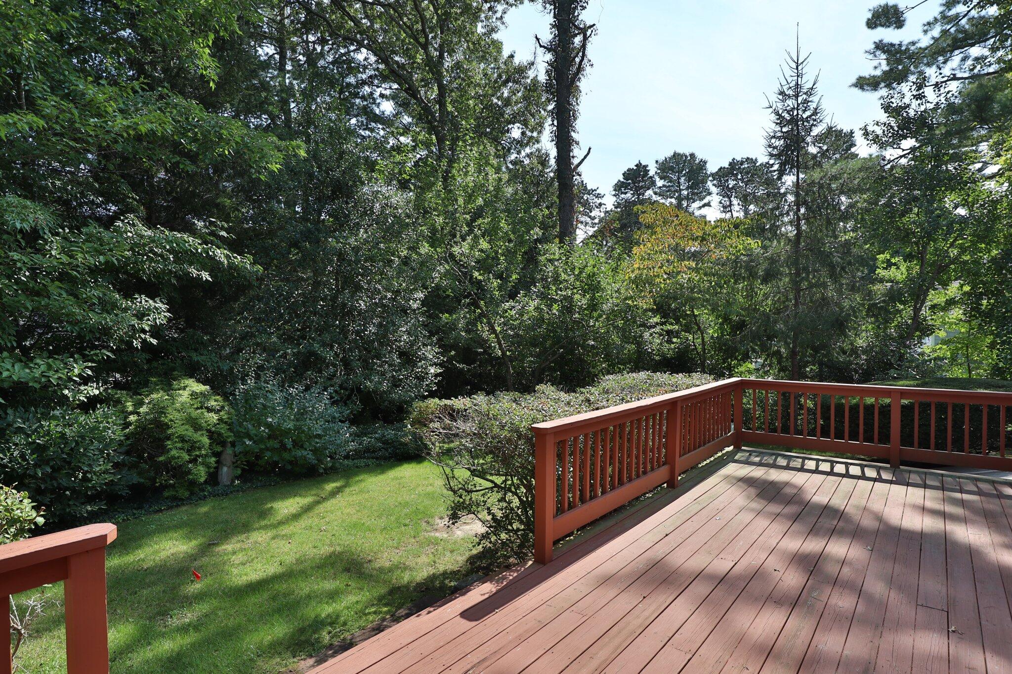 64 Eisenhower Drive Cotuit, MA 02635 - Photo 59 of 67 Deck ~ yard