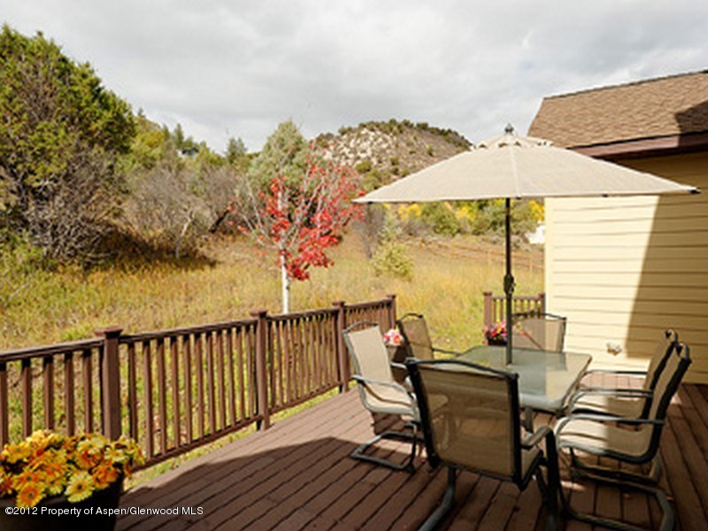 110 Gateway Road Snowmass, CO 81654 - Photo 13 of 16 Back Deck
