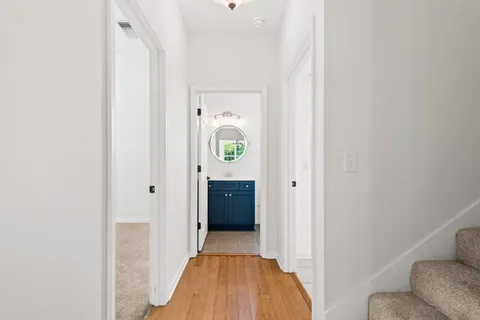 a view of a storage & utility room with washer and dryer