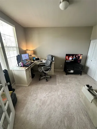 a view of livingroom with furniture and wooden floor
